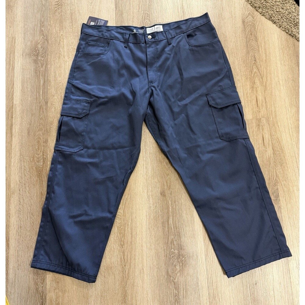 NEW Lapco FR Flame Resistant Navy Blue Cargo Pants Work Men’s Size 44x30